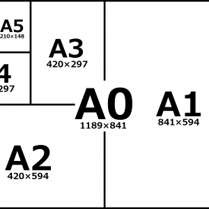 用紙のサイズについて