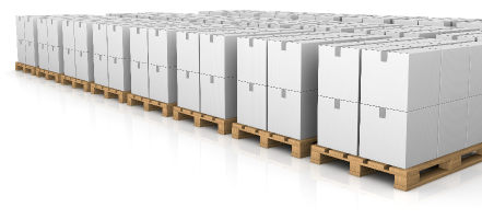 月間5,000tの印刷物を出荷しています