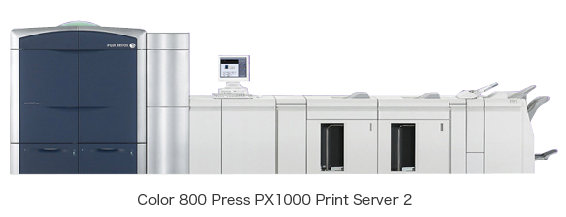 Color 800 Press PX1000 Print Server 2